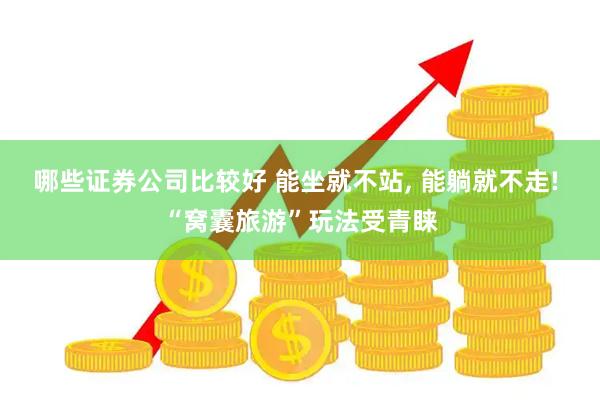 哪些证券公司比较好 能坐就不站, 能躺就不走! “窝囊旅游”玩法受青睐